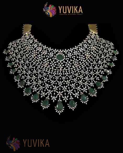 DIAMOND NECKLACE DETACHABLE - CHOKER