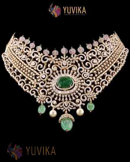 DIAMOND NECKLACE - ROSECUT