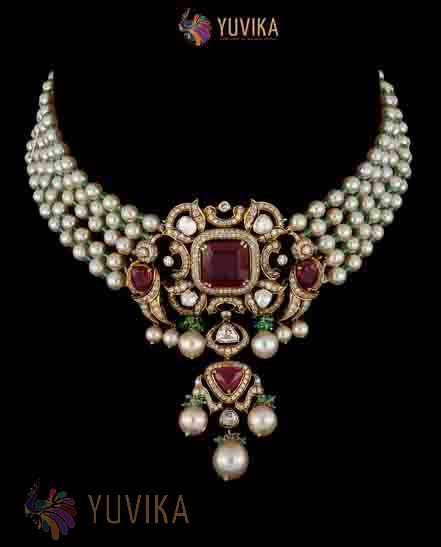 FLAT DIAMOND NECKLACE CHOKER