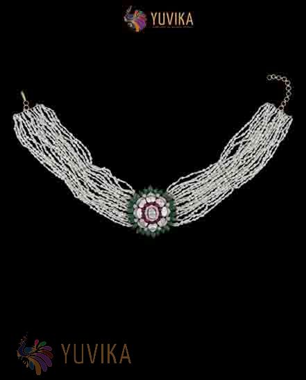 FLAT DIAMOND NECKLACE CHOKER