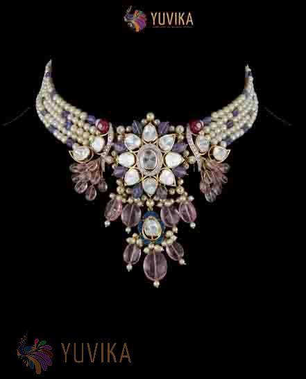 FLAT DIAMOND NECKLACE CHOKER