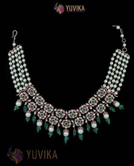 ROSECUT DIAMOND NECKLACE PRINCESS