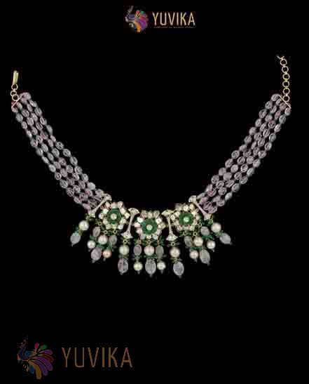 POLKI DIAMOND NECKLACE CHOKER