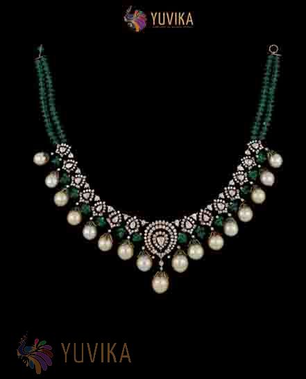 ROSECUT DIAMOND NECKLACE PRINCESS