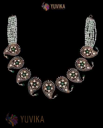 ROSECUT DIAMOND NECKLACE PRINCESS