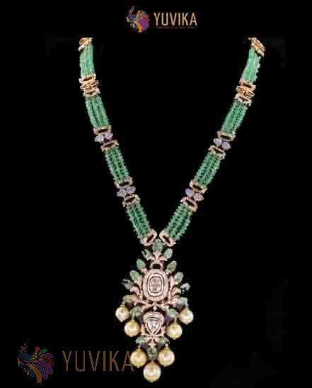 ROSECUT DIAMOND NECKLACE 