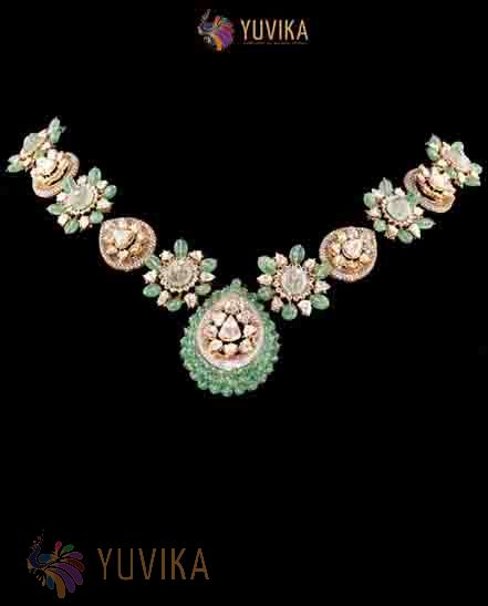 ROSECUT DIAMOND NECKLACE