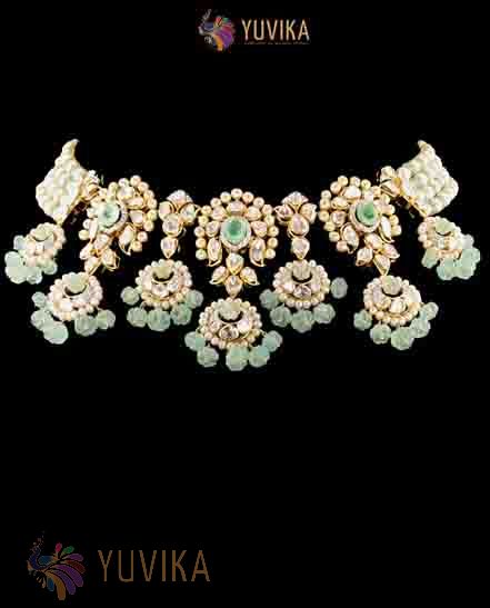 POLKI DIAMOND NECKLACE