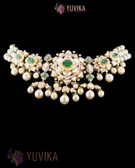 POLKI DIAMOND NECKLACE