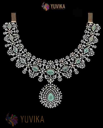 DIAMOND NECKLACE DETACHABLE PENDANT