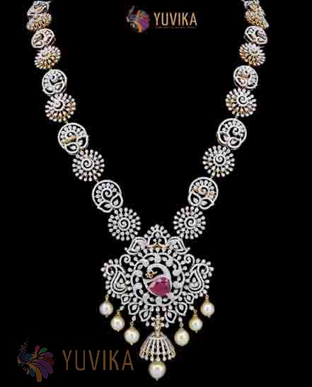 DIAMOND NECKLACE - HARAM - VADDANAM