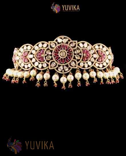 DIAMOND POLKI NECKLACE