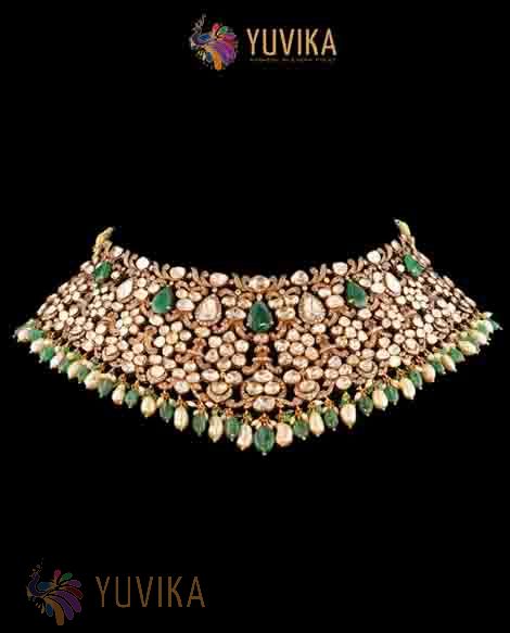 Nakshi Polki Necklace