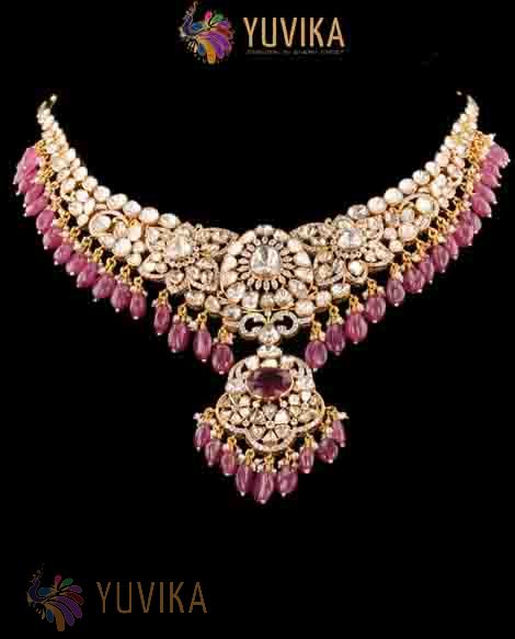 Nakshi Polki Necklace