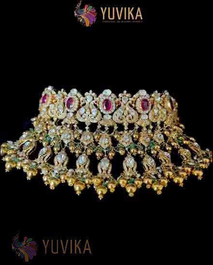 Nakshi Polki Necklace