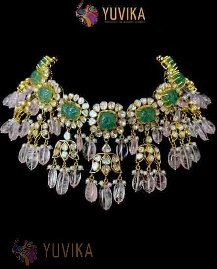 Nakshi Polki Necklace