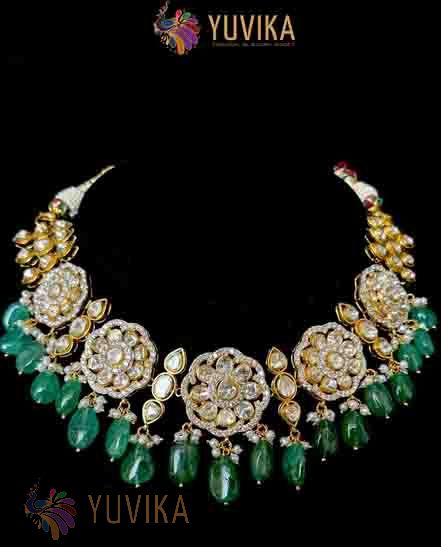 Nakshi Polki Necklace