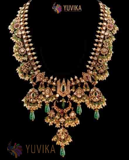 Nakshi Polki Necklace