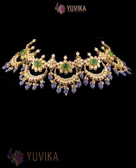 DIAMOND POLKI NECKLACE