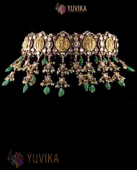 DIAMOND POLKI NECKLACE