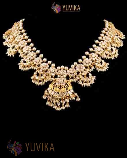 DIAMOND POLKI NECKLACE