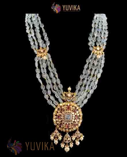 DIAMOND POLKI NECKLACE