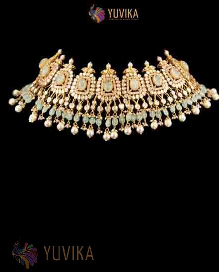 DIAMOND POLKI NECKLACE