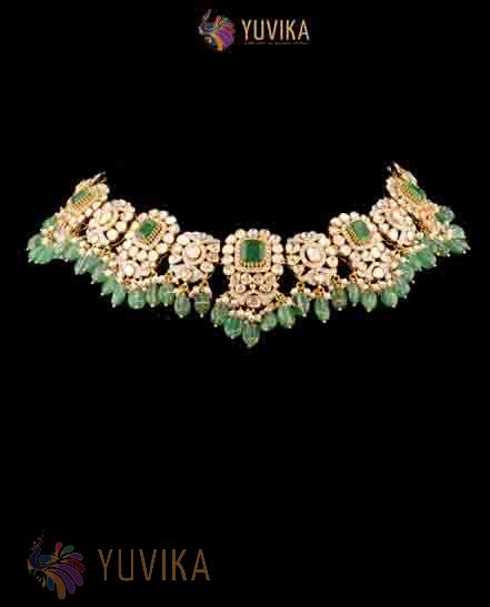 DIAMOND POLKI NECKLACE