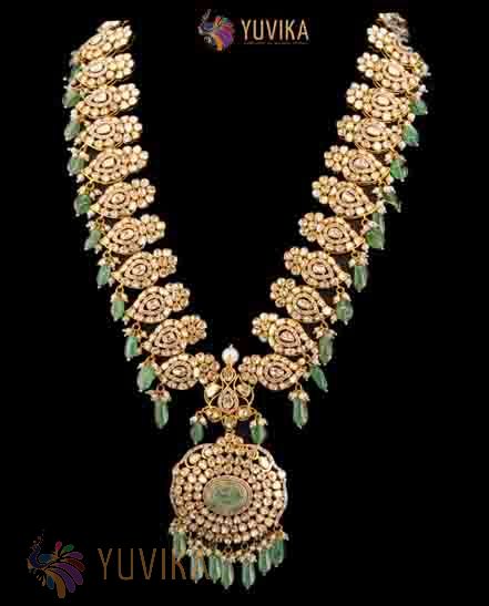 DIAMOND POLKI NECKLACE