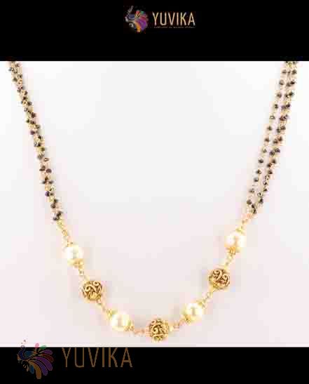 BLACK DIAMOND NECKLACE