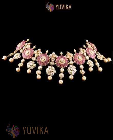 DIAMOND POLKI NECKLACE