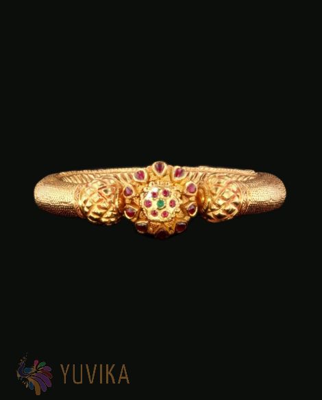 GOLD BANGLE - 22K- OPENABLE