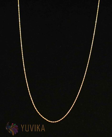 Gold Fancy Chain Yellow Gold 18 Inch