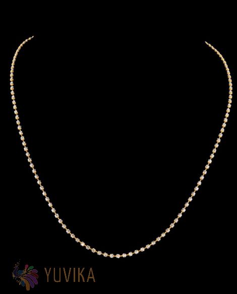 Gold Chain  22 inch - 2 Tone