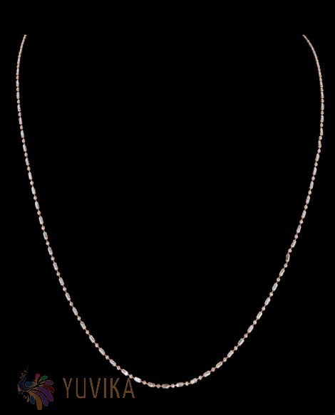 Gold Chain  18 inch - 2 Tone
