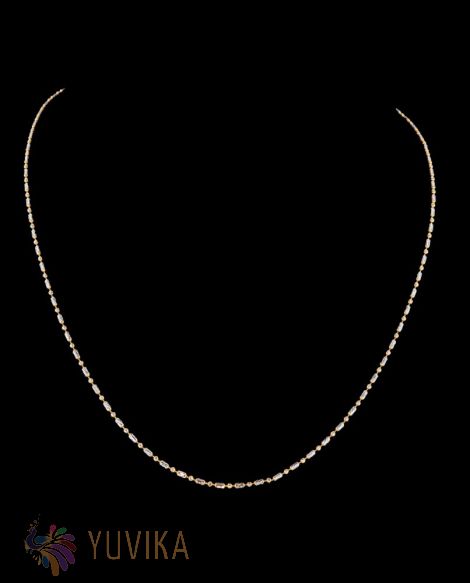 Gold Chain  18 inch - 2 Tone