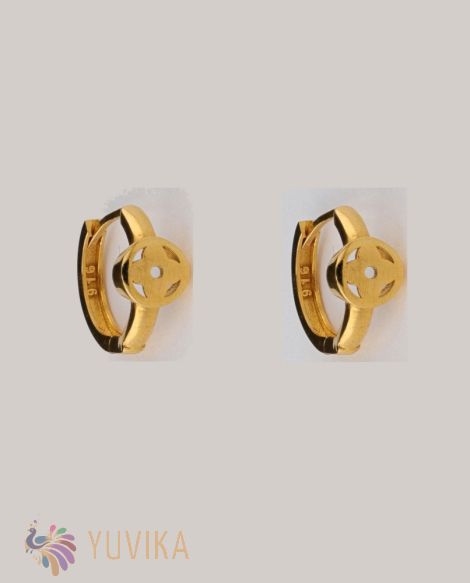 GOLD EARRINGS-HOOPS