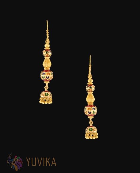 GOLD-EARRINGS-HANGINGS