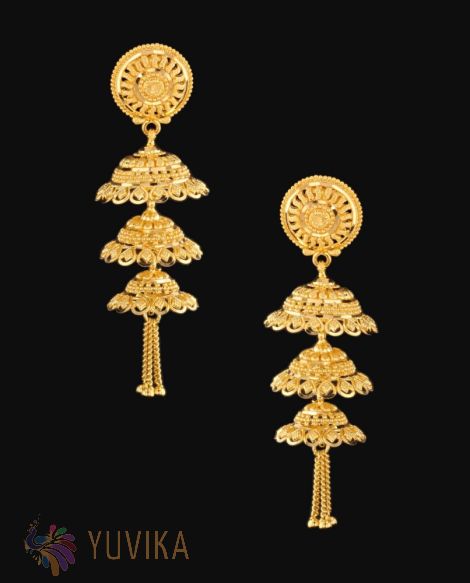 GOLD-EARRINGS-JHUMKAS