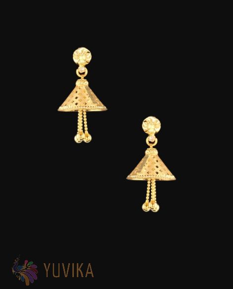 GOLD EARRINGS-JHUMKAS
