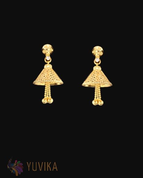 GOLD EARRINGS-JHUMKAS