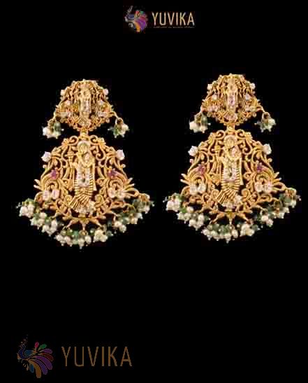 22K Gold Earring