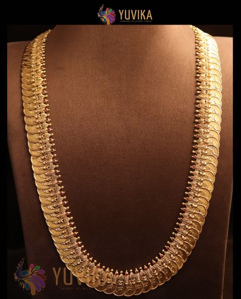 22k Studded Gold Necklace