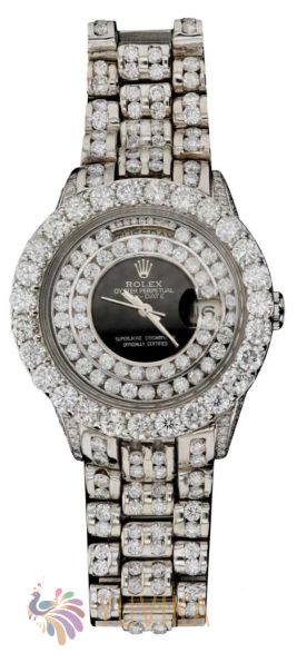 Rolex Diamond Wristwatch