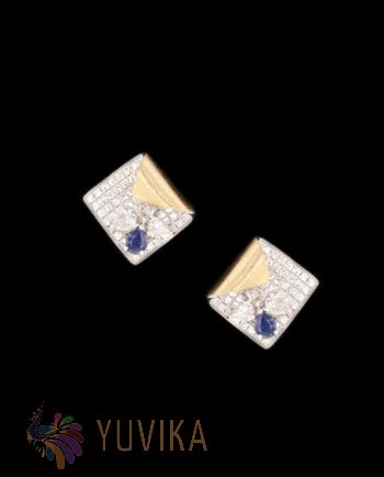 CHIC DIAMOND EARRINGS-STUDS