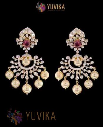 DIAMOND EARRINGS-HANGINGS