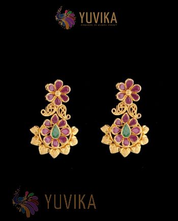 Gold 22k Earrings - Hangings