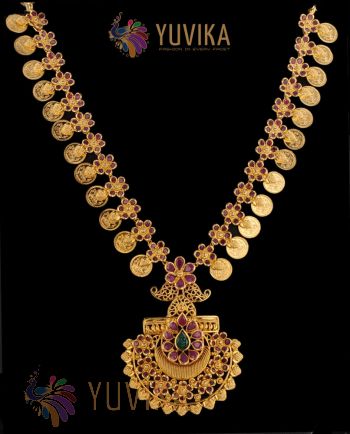 Gold 22k Necklace - Kasu
