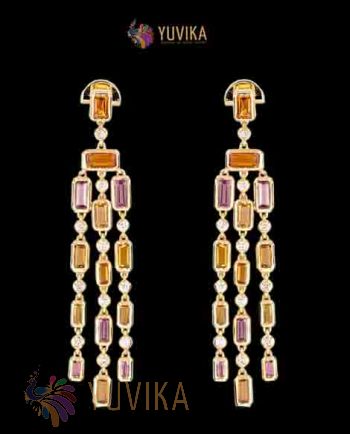 DIAMOND- EARRINGS- HANGINGS