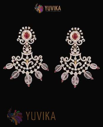 DIAMOND EARRINGS-HANGINGS